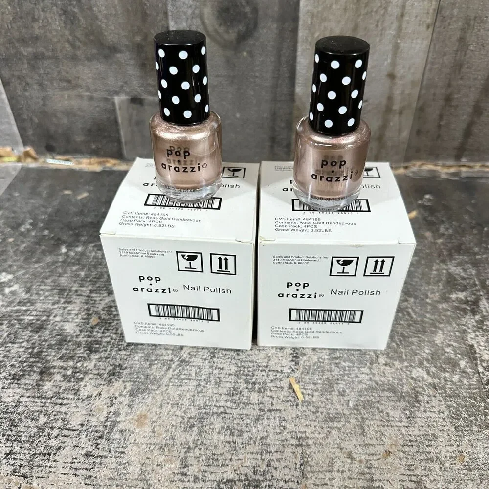 8‎ POP-ARAZZI NAIL POLISH Rose Gold Rendezvous